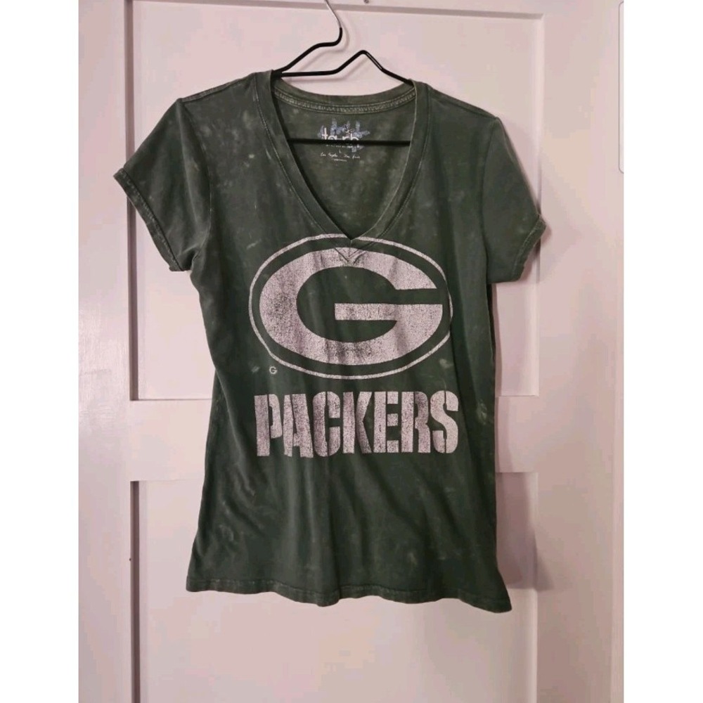 Womens Green Bay Packers T Shirt Size Large